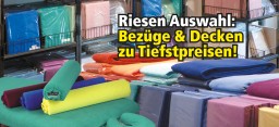 Textilien, Bezüge, Decken & Tücher