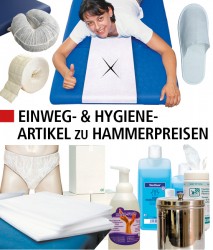 Hygiene-, Desinfektion- & Einwegartikel 