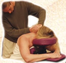 Massagestuhl & -Tischaufsatz etc.