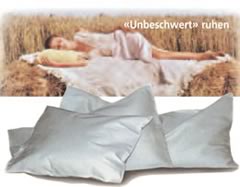 Dinkelspreukissen mit Reissverschluss 40 x 60 cm 