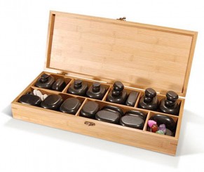 «Essential» Hot Stones DELUXE Set 64 Steine 