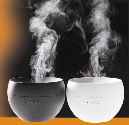 Aromavernebler «JASMINE», Schweizer Desgin, Vernebelung durch moderne Ultraschall-Technologie 