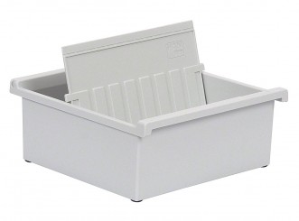 Karteitrog aus Kunststoff für 800 DIN A5 Karten 