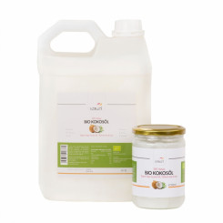 Kokos-Öl mit Kokos-Duft, Bio, 100% nativ, 1. Kaltpressung 