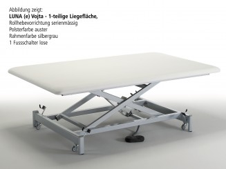Behandlungsliege «LUNA Vojta/Bobath», Breite 120 cm - CE 