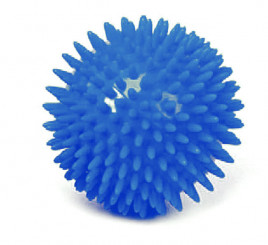 Noppenball / Igelball Ø 10 cm, blau, 1 Stk. 