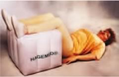 Aufblasbares Positurkissen 40 x 45 x 50 cm 