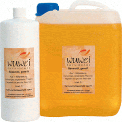 Sesam-Öl, 1. Kaltpressung, gereift 
