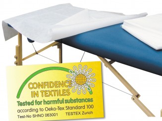 WASCHBARE Vliesauflagen (Waschfaserlaken) Packung à 10 Tücher, 90 x 200cm 