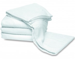 Frottee Deck- & Wickeltuch «MAXI», Grösse XL 165 x 230 cm, weiss 