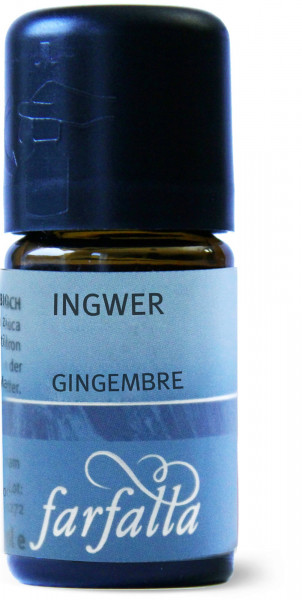 Aromaöl «Ingwer kba» (Zingiber officinale), 5 ml 