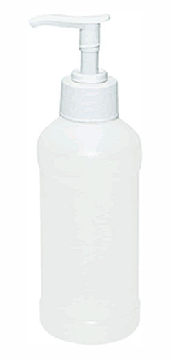 Behandlungsflasche/Dispenser mit Portionen-Pumpe 250 ml 