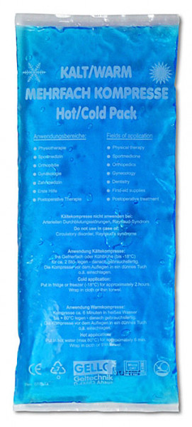 Hot & Cold Pack «Standard» Lang 12 cm x 29 cm - CE - 