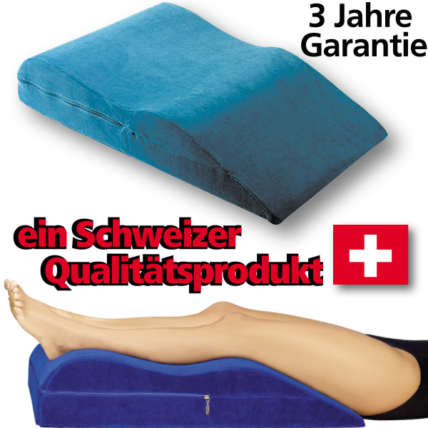 Velour-Ersatzbezug zu elsa Venenkissen Gr.1 80 x 50 x 16 cm 