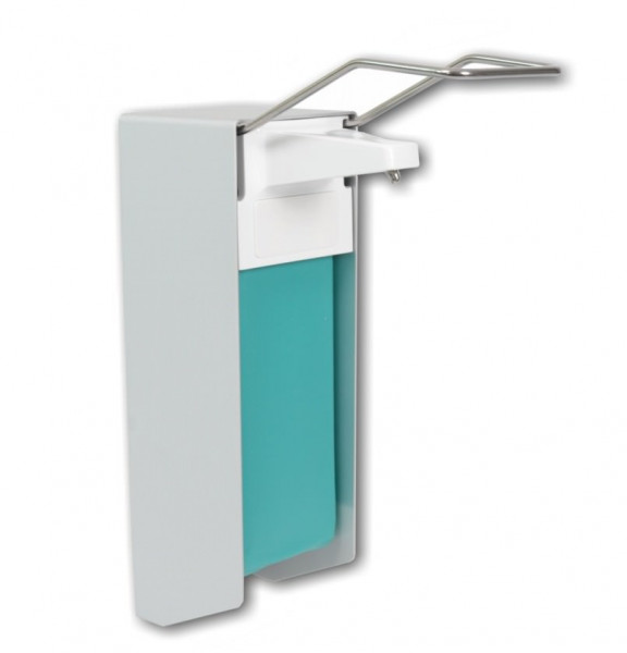 Eurospender mit Edelstahlpumpe und langem Arm für 500 ml Flaschen 