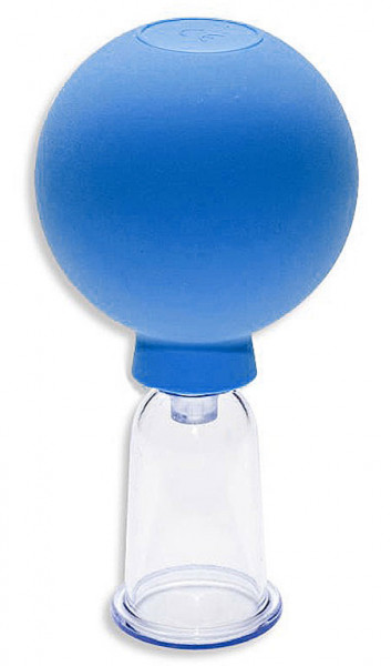 Acryl-Schröpfglas mit Saug-Ball Ø 2.0 cm 